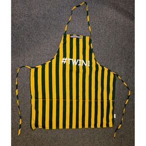 Game Bibs Green Bay Packers Cooking Apron Green and Yellow Lambeau‎ One Size